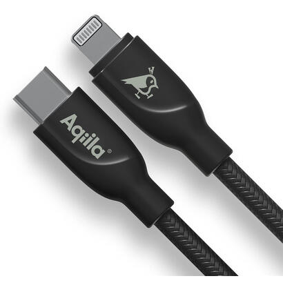aqiila-cablebird-cb21-cable-usb-usb-20-1-m-lightning-usb-c-negro