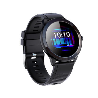 smartwatch-leotec-128-multisport-wave-negro-pantalla-redonda