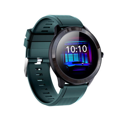 smartwatch-leotec-128-multisport-wave-verde-pantalla-redonda