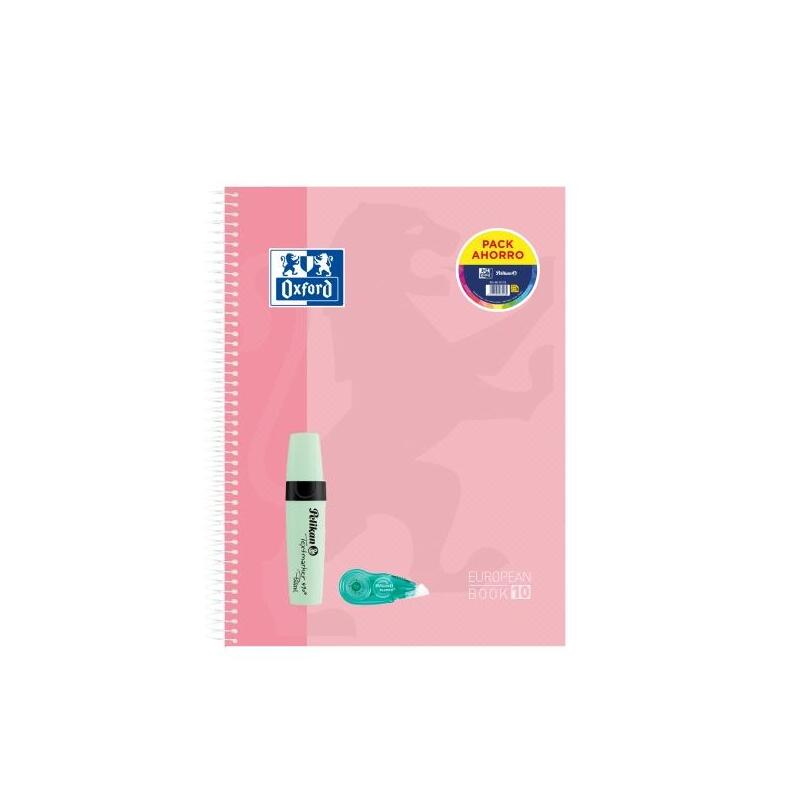 pack-de-10-unidades-oxford-europeanbook-10-touch-cuaderno-a4-cuadriculado-5x5mm-150-hojas-marcador-texmarker-490