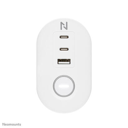 neomounts-ds22-840wh6-regleta-de-sobremesa-con-abrazadera-y-puertos-usb-c-y-usb-a-carga-rapida