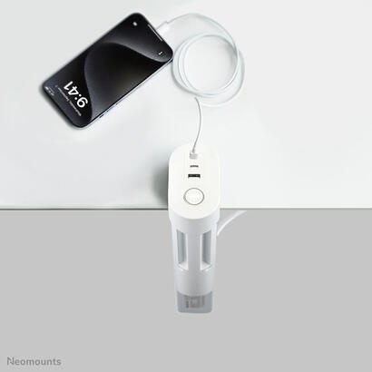 neomounts-ds22-840wh6-regleta-de-sobremesa-con-abrazadera-y-puertos-usb-c-y-usb-a-carga-rapida
