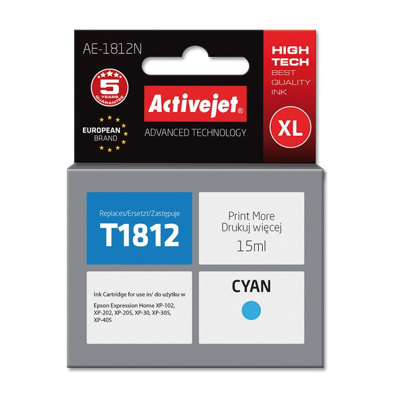 tinta-activejet-ae-1812n-para-epson-18xl-t1812-supreme-15-ml-azul tinta-activejet-ae-1812n-para-epson-18xl-t1812-supreme-15-ml-azul