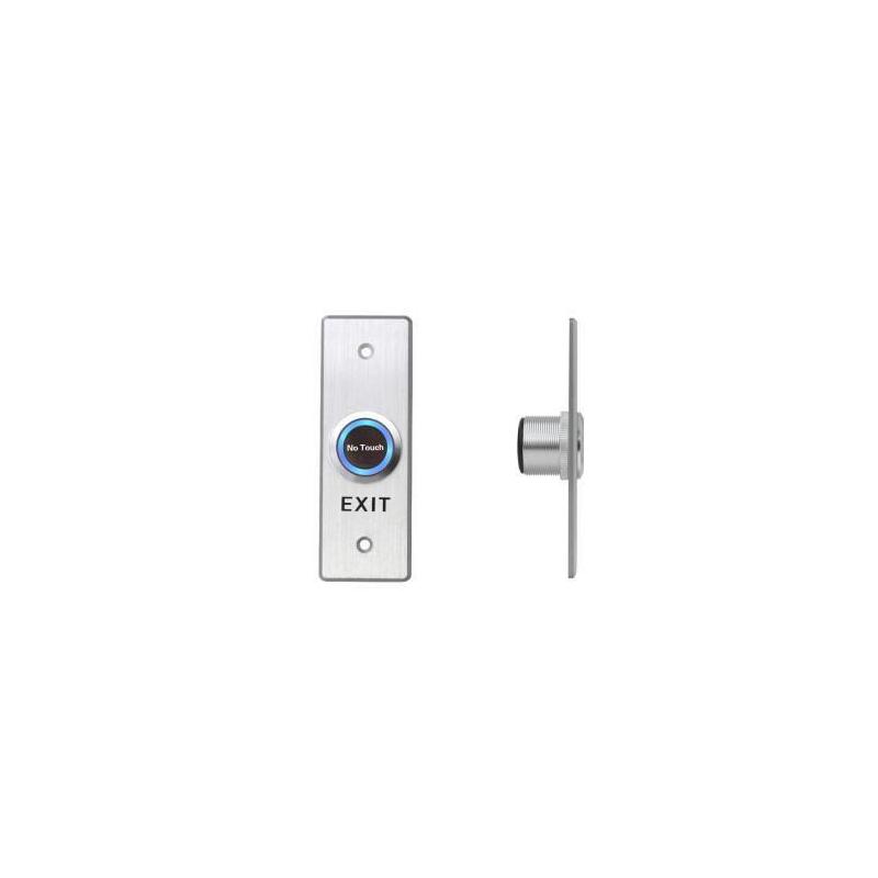 architrave-aluminium-touchless-sensor-exit-button