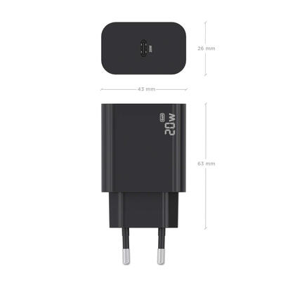 aisens-cargador-gan-20w-1xusb-c-pd30-negro