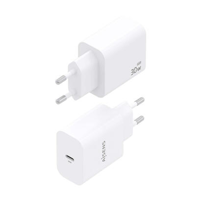 aisens-cargador-gan-30w-1xusb-c-pd30-blanco