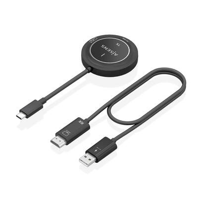 cargador-usb-c-a-hdmi-inalambrico-aisens-1080p-30m-usb-c-pd-100w-negro
