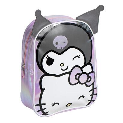 mochila-kuromi-hello-kitty-27cm