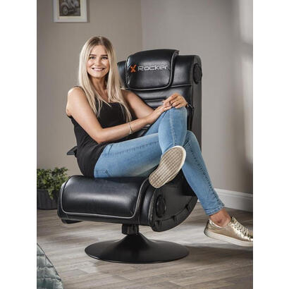 silla-gaming-x-rocker-pro-41-asiento-acolchado-tapizado-negro
