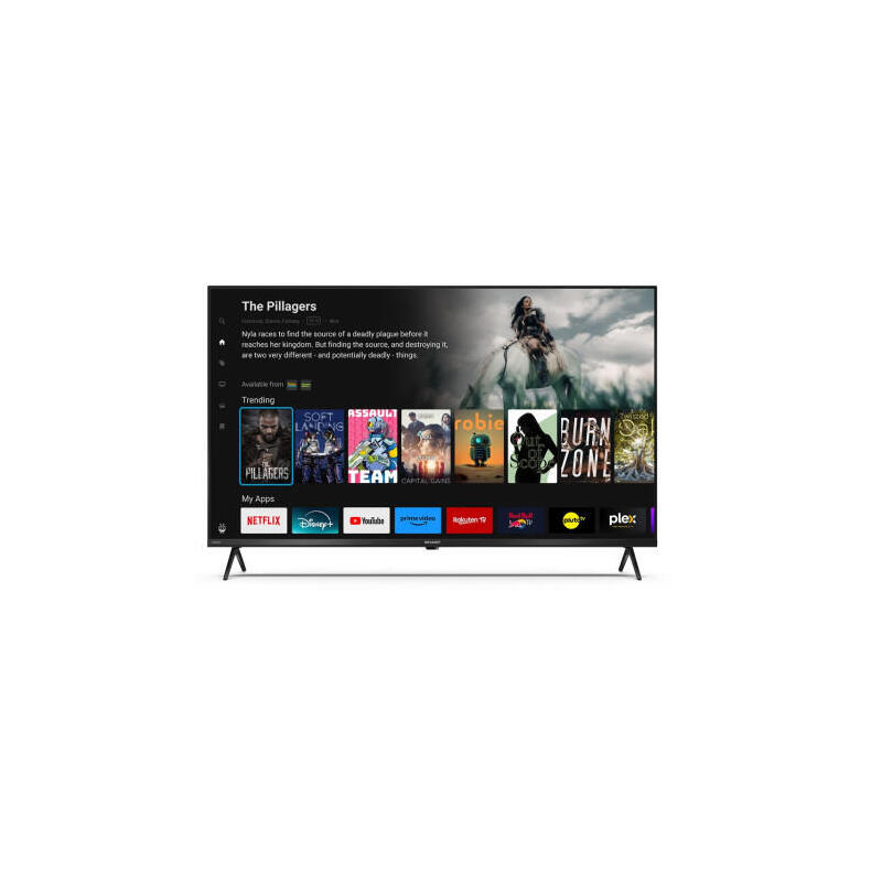 televisor-sharp-4343gk4245e-tivo-tv-4k-ultra-hd-smart-tv-active-motion-400-negro