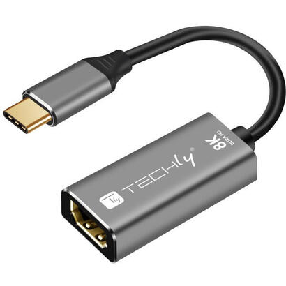 techly-iadap-usbc-hdmi8-adaptador-grafico-usb-7680-x-4320-pixeles-negro-plata