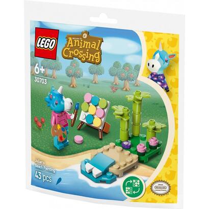 lego-30703-animal-crossing-pintura-en-la-playa-de-jimmy