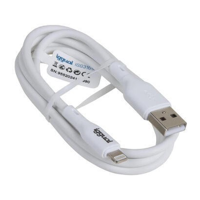 iggual-cable-usb-alightning-100-cm-blanco