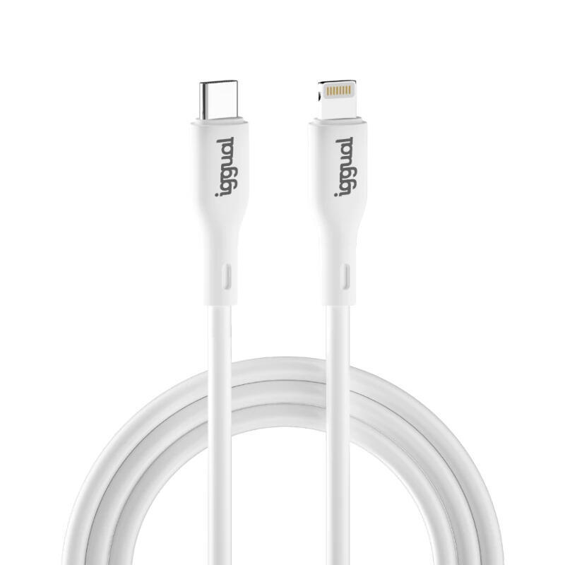 iggual-cable-usb-c-lightning-100-cm-blanco-q30-3a iggual-cable-usb-c-lightning-100-cm-blanco-q30-3a