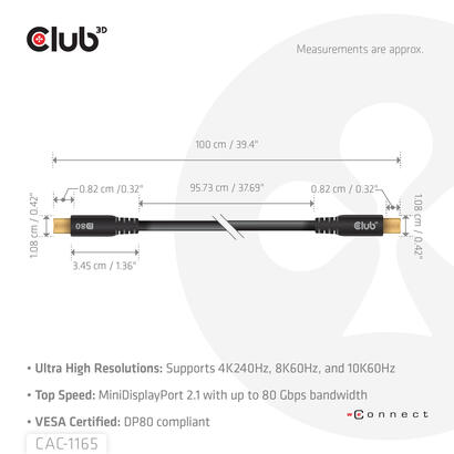 club3d-cable-minidp-21-minidp-21-1m-10k60hz-m-m-retail
