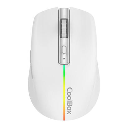 raton-coolbox-gaming-w01-1600dpi-inalambrico-blanco