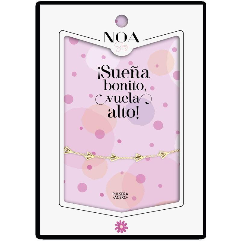 pulsera-aviones-papel-acero-dorado-suena-bonito-vuela-alto