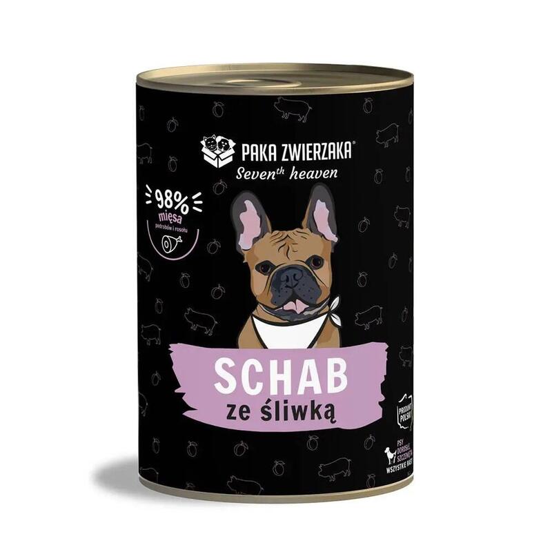 comida-humeda-para-perros-paka-zwierzaka-seventh-heaven-pork-with-plum-400g