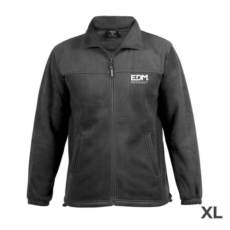 merchandising-chaqueta-polar-fleece-280gm-con-cremallera-edm-talla-xl