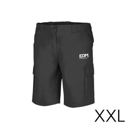 merchandising-bermuda-negra-talla-xxl-serigrafiada-edm