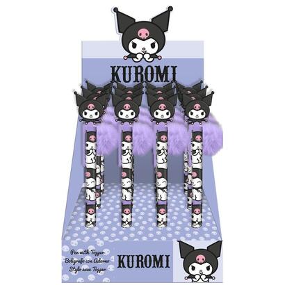 pack-de-12-unidades-boligrafo-topper-kuromi-hello-kitty