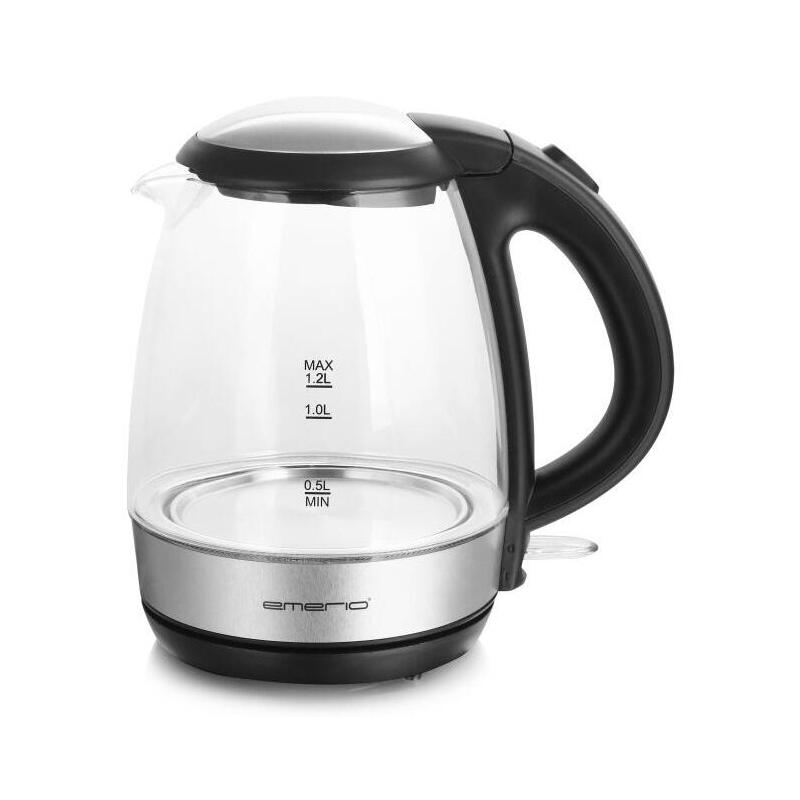 emerio-wk-125145-tetera-electrica-12-l-2200-w-negro-plata-transparente