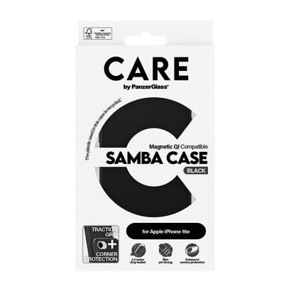 panzerglass-care-samba-case-magsafe-iphone-16e-schwarz