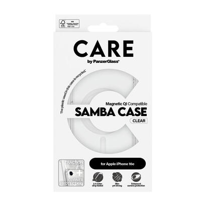 panzerglass-care-samba-case-magsafe-iphone-16e-transp