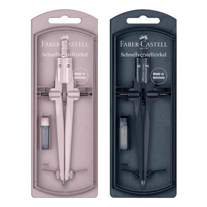 faber-castell-stream-2025-compas-escolar-de-ajuste-rapido-circunferencias-de-hasta-o-340mm-incluye-bote-de-minas-