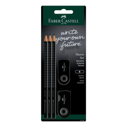 faber-castell-blister-3-lapices-grafito-grip-accesorios-sleeve