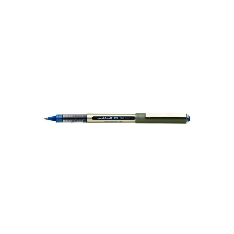 pack-de-12-unidades-uni-ball-eye-fine-ub-157e-boligrafo-de-tinta-liquida-punta-de-bola-07mm-tinta-resistente-al