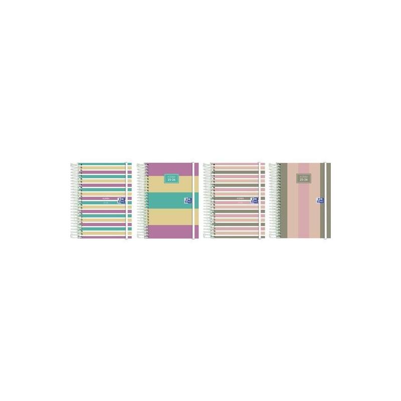 oxford-agenda-escolar-color-block-espiral-8-dp-textradura-csurtidos-2025-2026-castellano
