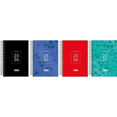 pack-de-5-unidades-enri-agenda-escolar-identity-espiral-8-dp-textradura-csurtidos-2025-2026-castellano