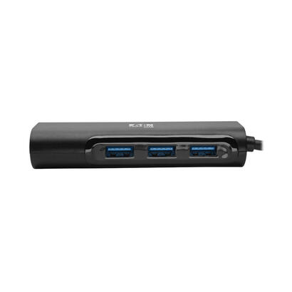 hub-eaton-tripp-lite-3-port-usb-c-with-lan-port-usb-c-to-3x-usb-a-ports-and-gbe-usb-30-black