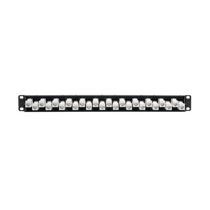 eaton-tripp-lite-24-port-1u-rack-mount-cat6acat6cat5e-offset-feed-through-patch-panel-with-cable-management-bar-rj45-ethernet-ta