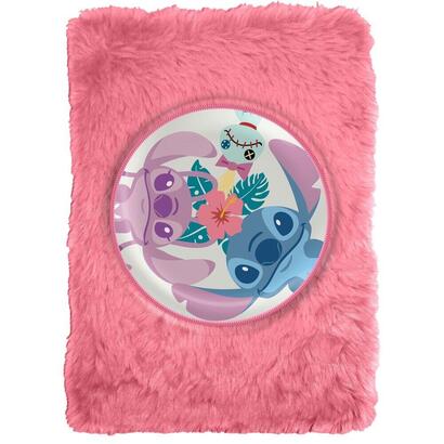 pack-de-6-unidades-cuaderno-peluche-a5-stitch-disney