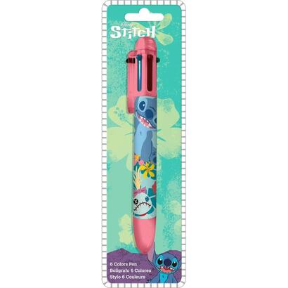 pack-de-12-unidades-boligrafo-6-colores-stitch-disney