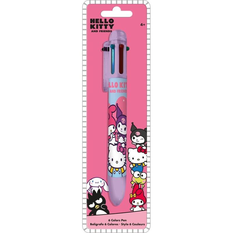 pack-de-12-unidades-boligrafo-6-colores-hello-kitty-and-friends