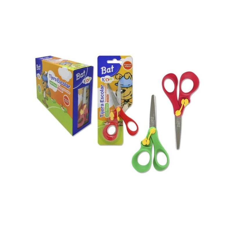 pack-de-20-unidades-bismark-bat-tijera-escolar-13cm-con-freno-quality-mangos-en-plastico-punta-roma-2-colores