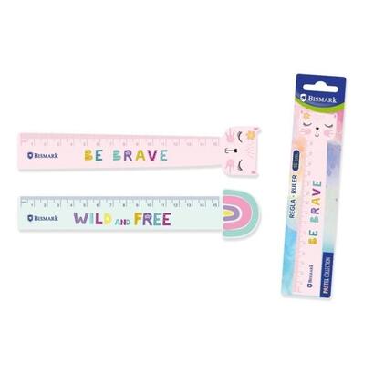 pack-de-24-unidades-bismark-regla-15cm-con-decoraciones-de-frases-motivadoras-fabricada-en-plastico-ideal-para