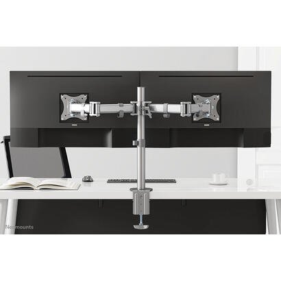 monitor-acc-desk-mount-10-27nm-d135dsilver-neomounts