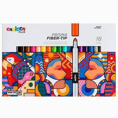 carioca-plus-rotuladores-prisma-colores-surtidos-caja-18-ud