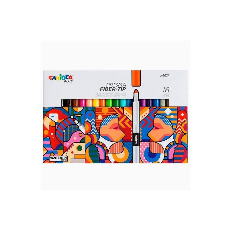 carioca-plus-rotuladores-prisma-colores-surtidos-caja-18-ud