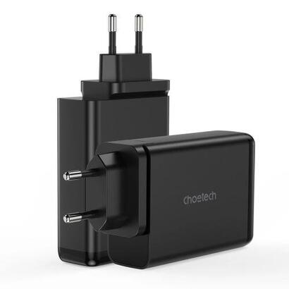 cargador-140w-usb-4-puertos-2-usb-c-2-usb-a-gan-pd-negro-choetec