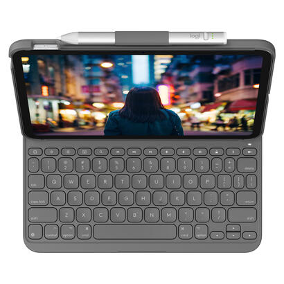 logitech-slim-folio-caja-de-teclado-y-folio-inalambrico-bluetooth-le-qwertz-suizo-gris-oxford-para-apple-102-inch-ipad-105-inch-