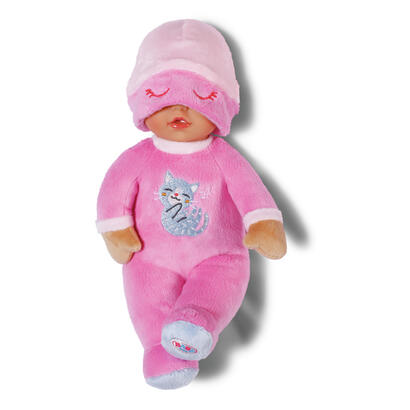 zapf-creation-baby-born-sleepy-para-bebes-rosa-30cm-muneca-rosa-con-sonajero-en-el-interior-837726