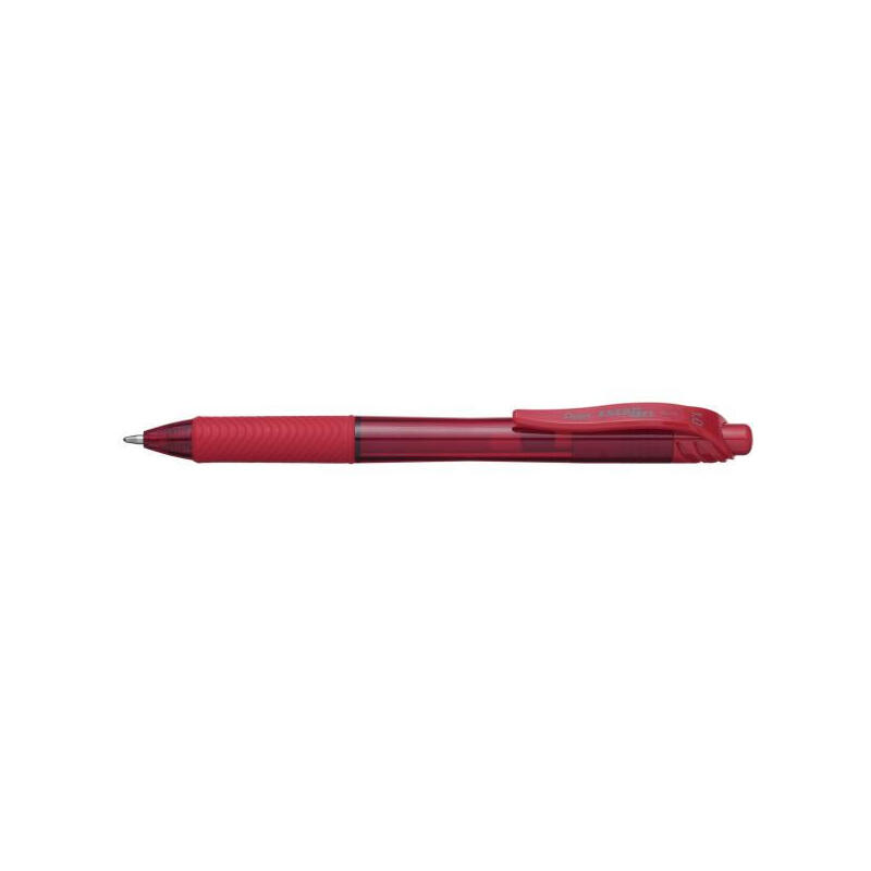 pentel-energel-x-10-boligrafo-retractil-con-clip-rojo-1-piezas