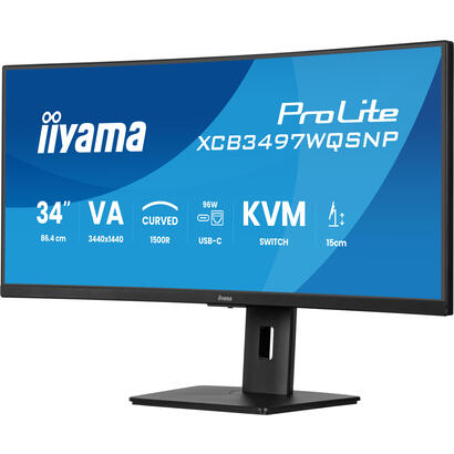 monitor-iiyama-prolite-xcb3497wqsnp-b1-led-34-negro-matt-wqhd-va-curvo-sincronizacion-adaptativa-usb-c-hub-usb-panel-de-120hz-xc