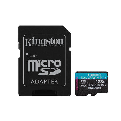 kingston-128gb-microsdxc-canvas-go-plus-gen4-200mb-s-a2-u3-v30-card-adapter
