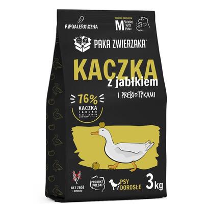 alimento-seco-para-perros-paka-zwierzaka-duck-with-apple-m-3kg